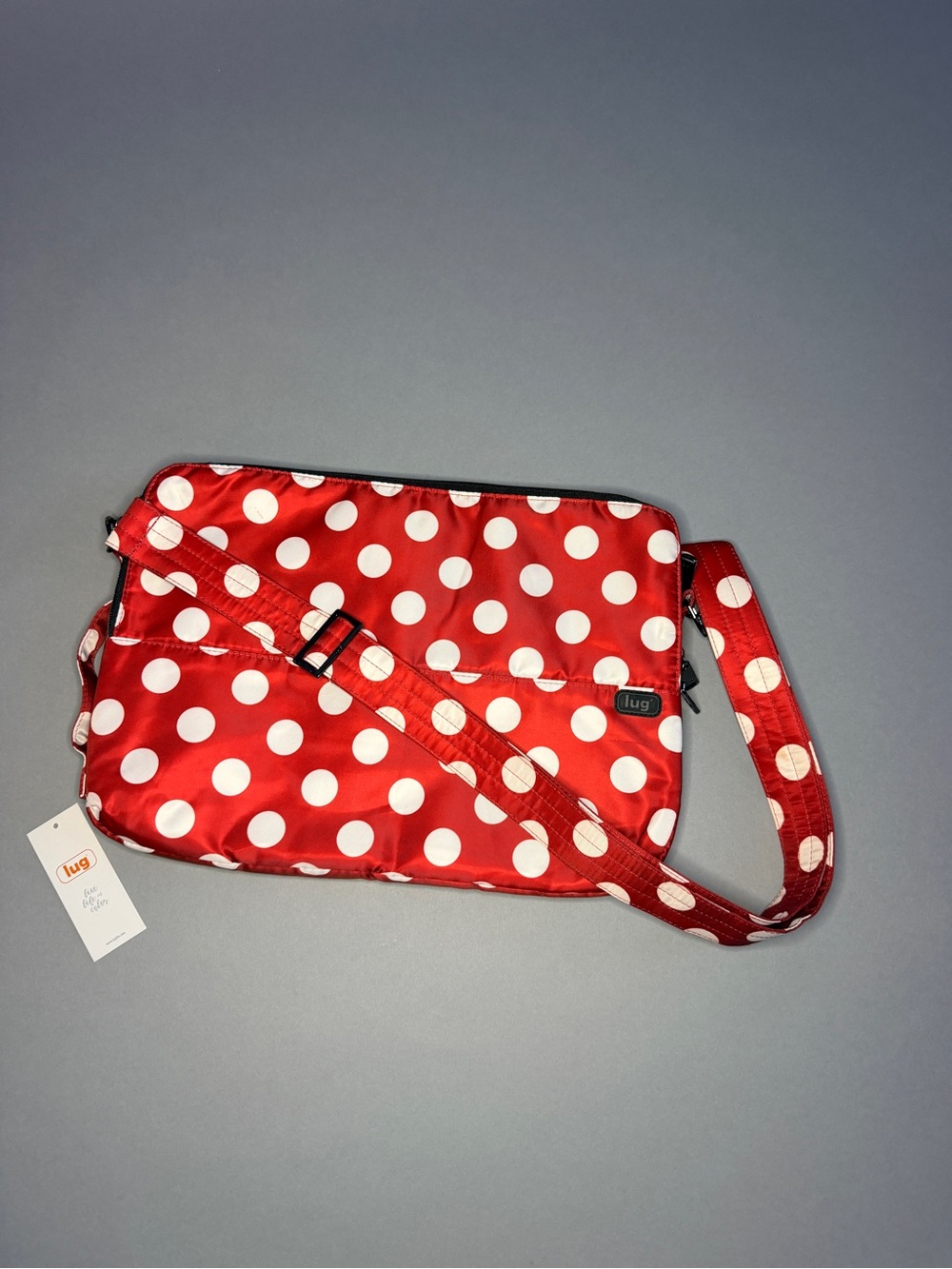 lug Delta in Crimson Dot - Laptop Bag